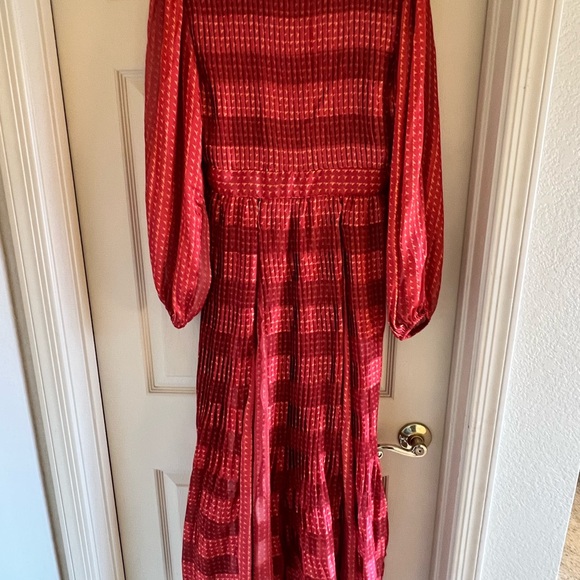 🎉HP🎉{Anthropologie} NWT Let Me Be Shimmer Maxi Dress - Picture 4 of 7